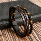 Mehrreihiges Herrenarmband - Jari