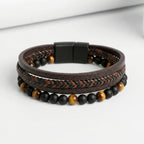 Mehrreihiges Herrenarmband - Jari