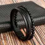 Mehrreihiges Herrenarmband - Jari