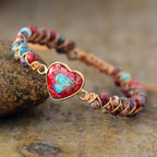 Love Band Jasper Bracelet - Amélie-Red-Nora Luxe