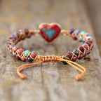 Love Band Jasper Bracelet - Amélie-Red-Nora Luxe