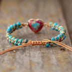 Love Band Jasper Bracelet - Amélie-Red-Nora Luxe