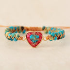 Love Band Jasper Bracelet - Amélie-Turquoise-Nora Luxe
